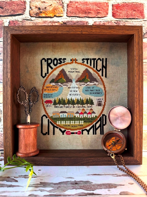 Cross Stitch City Map